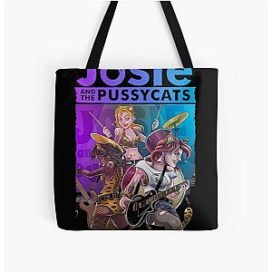 Josie And The Pussycats Josie And The Pussycats Josie And The Pussycats All Over Print Tote Bag