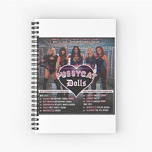 Pussycat dolls Tour products Spiral Notebook