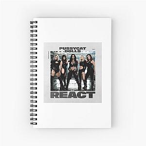 Pussycat Dolls React  Spiral Notebook