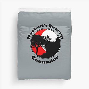 Hackett's Quarry Summer Camp Counselor  The Quarry Duvet Cover