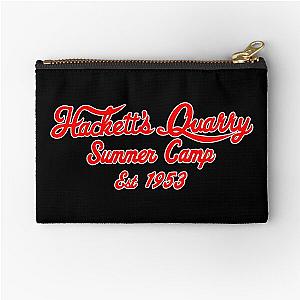 Hackett's Quarry Summer Camp Est 1953 - The Quarry  Zipper Pouch