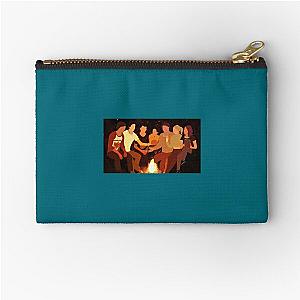 the quarry characters campfire Zipper Pouch