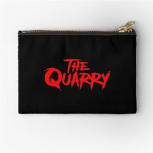 The Quarry Red Text Classic  Zipper Pouch