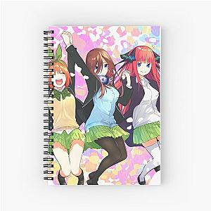 The Quintessential Quintuplets - Group Spiral Notebook