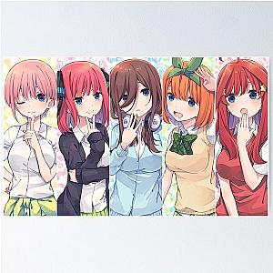 The Quintessential Quintuplets - Vertical Group Poster