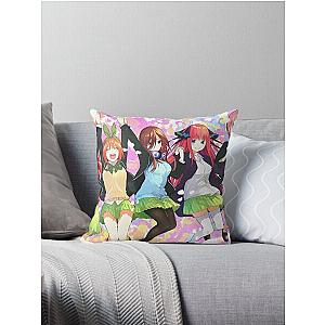 The Quintessential Quintuplets - Group Throw Pillow