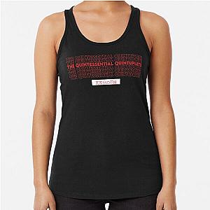 The Quintessential Quintuplets Typography Racerback Tank Top