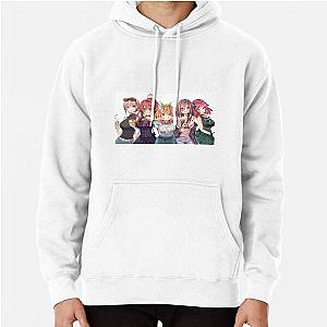 The Quintessential Quintuplets - Lineart Pullover Hoodie