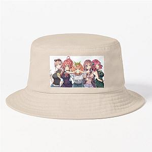 The Quintessential Quintuplets - Lineart Bucket Hat