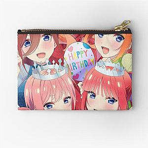 The Quintessential Quintuplets Zipper Pouch