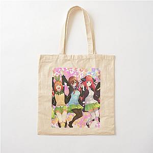 The Quintessential Quintuplets - Group Cotton Tote Bag