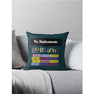 The Replacements 10 Essential T-Shirt Throw Pillow