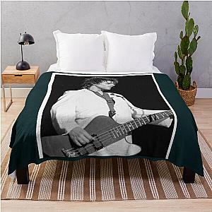 Tommy Stinson - The Replacements Graphic T-Shirt Throw Blanket