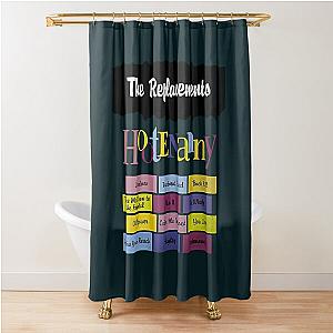 The Replacements 10 Essential T-Shirt Shower Curtain