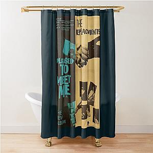 The Replacements Poster Classic T-Shirt Shower Curtain