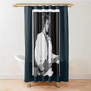 Tommy Stinson - The Replacements Graphic T-Shirt Shower Curtain