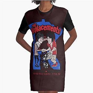 The Replacements Midway Stadium Concert Tour Vintage  Graphic T-Shirt Dress