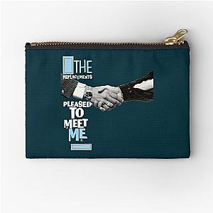 The Replacements - Pleased to Meet Me Essential Classic T-Shirt Zipper Pouch