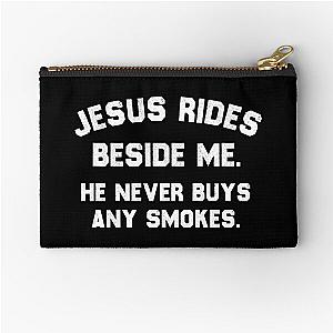 Jesus Rides Beside Me - The Replacements Zipper Pouch