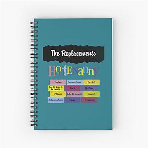 The Replacements 10 Essential T-Shirt Spiral Notebook