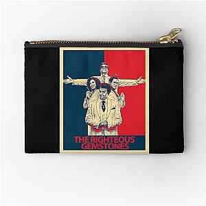 My Favorite People Righteous Gemstones Trending Artwork Gift For Fan Zipper Pouch