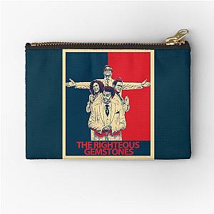 My Favorite People Righteous Gemstones Trending Artwork Gift For Fan Zipper Pouch