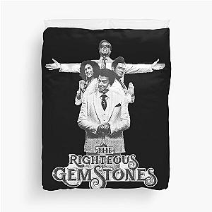 The Righteous tv Gemstones in Mono Vintage Look Fanart Design 2 Duvet Cover