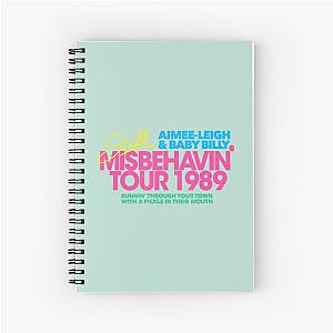 Righteous Gemstones Misbehavin Inspired Spiral Notebook