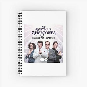 Righteous gemstones Fanart   Spiral Notebook