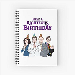 Righteous Gemstones Have A Righteous Birthday Spiral Notebook