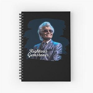 Righteous tv Gemstones (2) Spiral Notebook