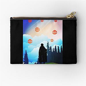 Minimalist The Rising of the Shield Hero - Orange Balloons Zipper Pouch