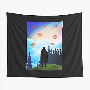 Minimalist The Rising of the Shield Hero - Orange Balloons Tapestry