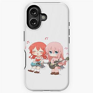 Bocchi the Rock! Chibi Gotoh and Kita playing guitar
