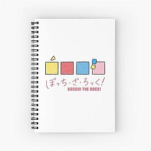 Bocchi The Rock Minimalist  Spiral Notebook