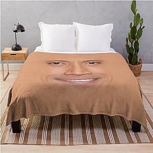The Rock Face Throw Blanket