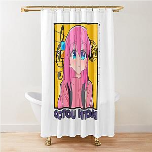 Hitori respect the Bocchi The Rock Shower Curtain