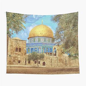 Dome of the Rock - Artistic Tapestry
