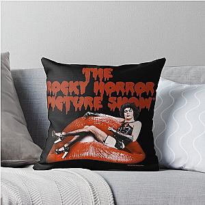 The Rocky Horror Picture Show Dr Frank-N-Furter Logo Throw Pillow