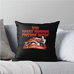 The Rocky Horror Picture Show Frank N Furter Logo Throw Pillow