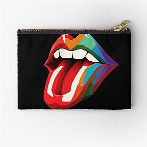 Red Lip Zipper Pouch