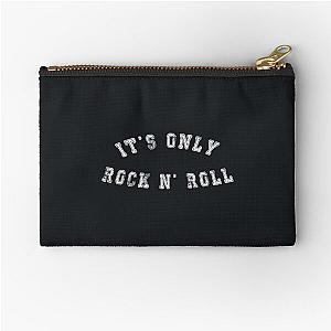 Its Only Rock and Roll Rolling Stones Zipper Pouch