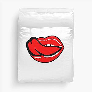 Red Lip Duvet Cover