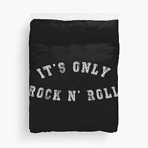 It's Only Rock and Roll Rolling Stones Duvet Cover