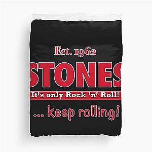 Est. 1962 Stones It's only Rock 'n' Roll White Duvet Cover