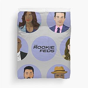 Team Feds graphic The Rookie Feds Duvet Cover