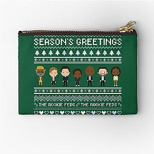 The Rookie Feds Fam Seasons Greetings - The Rookie Feds Zipper Pouch