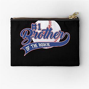 Brother of the Rookie Baseball Family Zipper Pouch