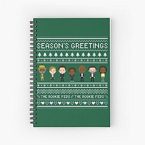 The Rookie Feds Families Season Greetings The Rookie Feds Spiral Notebook