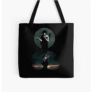 The Sandman and Death vertigo All Over Print Tote Bag